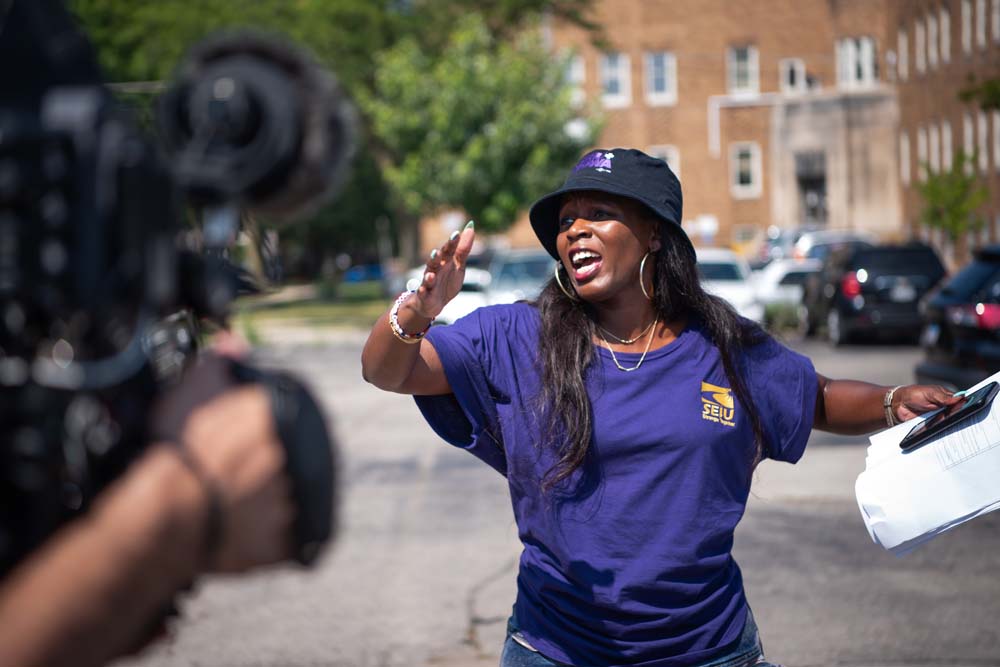 Care Can't Wait Bus Tour 2024 - Milwaukee, Wisconsin. Photo credit: @MovementPhotographer