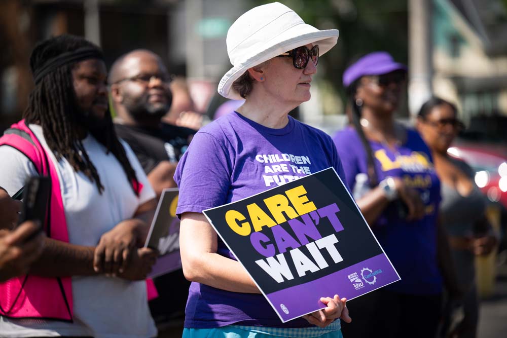 Care Can't Wait Bus Tour 2024 - Milwaukee, Wisconsin. Photo credit: @MovementPhotographer