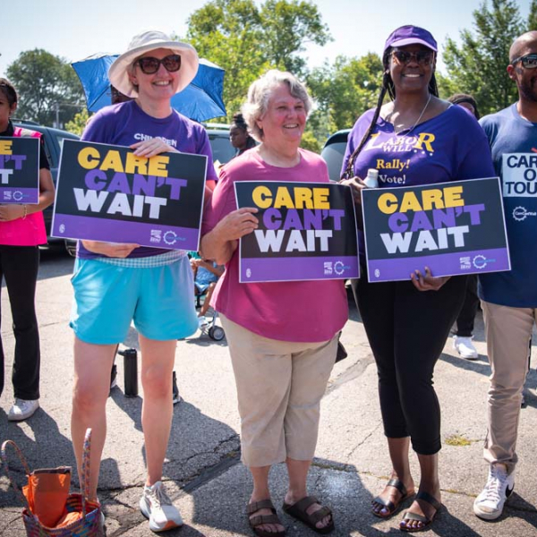 Care Can't Wait Bus Tour 2024 - Milwaukee, Wisconsin. Photo credit: @MovementPhotographer