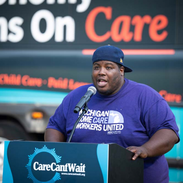 Care Can't Wait Bus Tour 2024 - Grand Rapids, Michigan. Photo credit: @MovementPhotographer