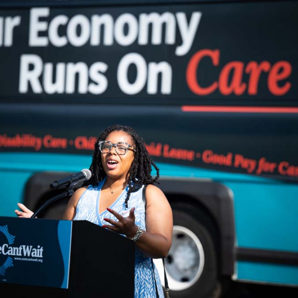 Care Can't Wait Bus Tour 2024 - Grand Rapids, Michigan. Photo credit: @MovementPhotographer