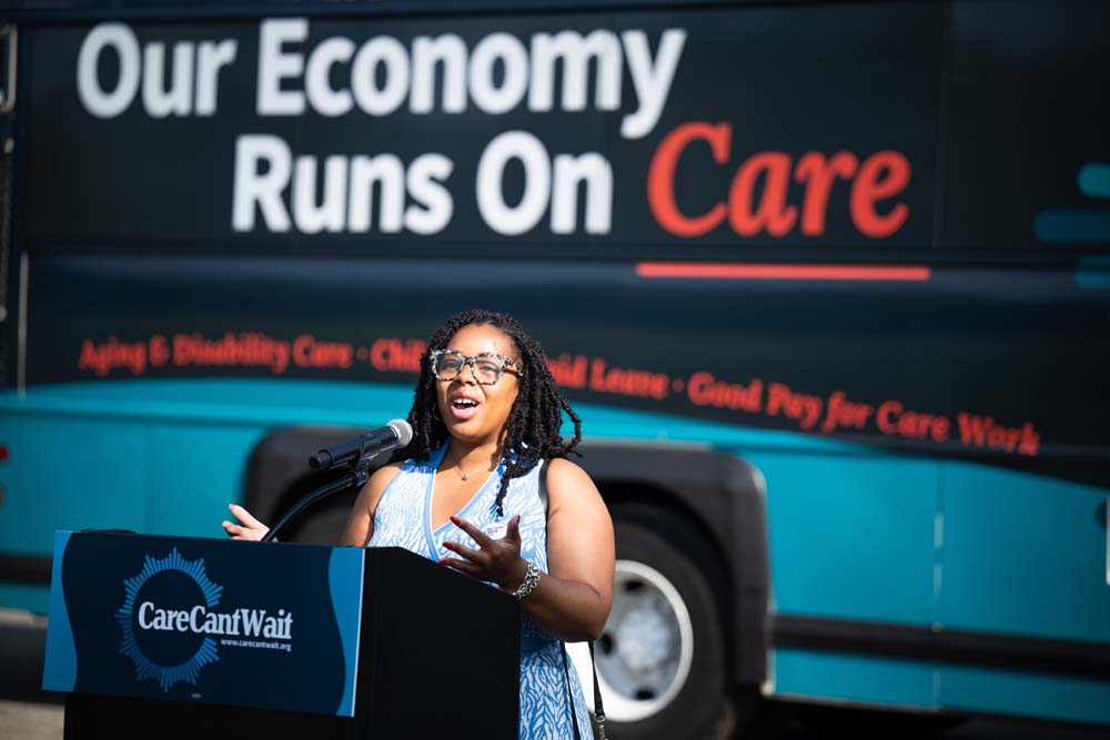 Care Can't Wait Bus Tour 2024 - Grand Rapids, Michigan. Photo credit: @MovementPhotographer