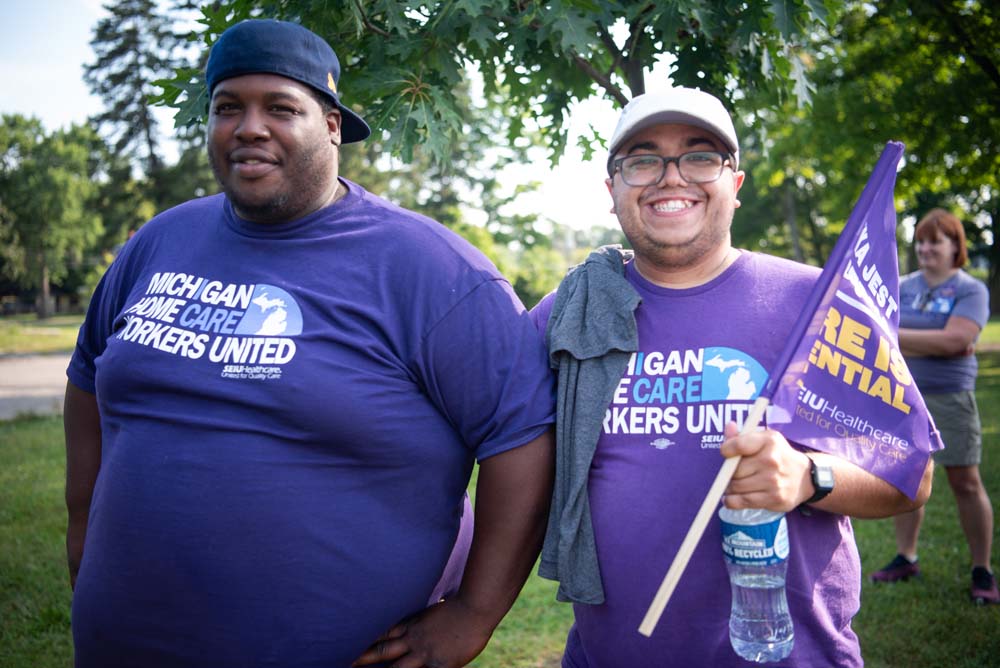 Care Can't Wait Bus Tour 2024 - Grand Rapids, Michigan. Photo credit: @MovementPhotographer