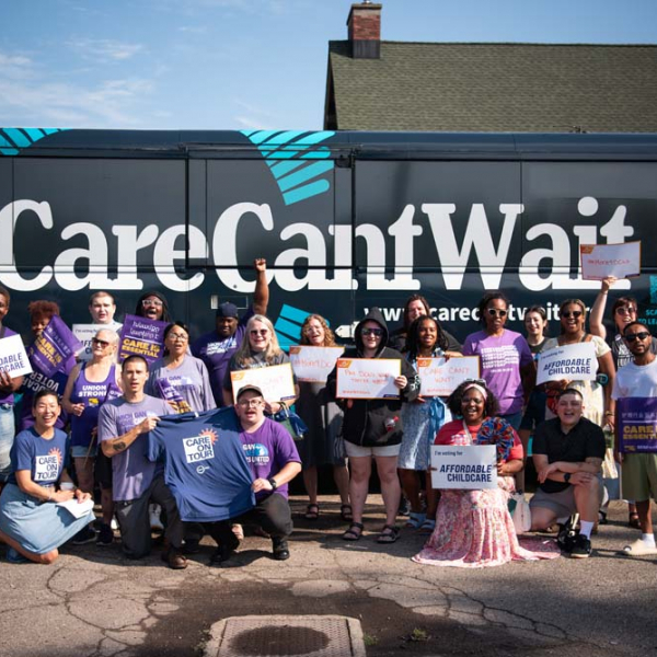 Care Can't Wait Bus Tour 2024 - Grand Rapids, Michigan. Photo credit: @MovementPhotographer