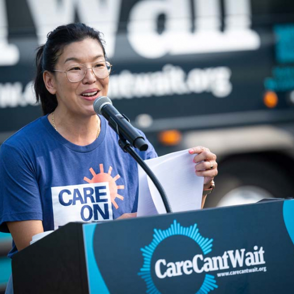 Care Can't Wait Bus Tour 2024 - Grand Rapids, Michigan. Photo credit: @MovementPhotographer