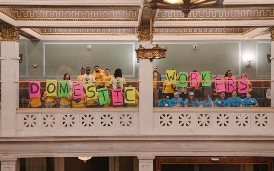 At City Hall for the final vote of the POWER Act, May 2025